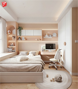 Children Room Scenes Skp FIles 